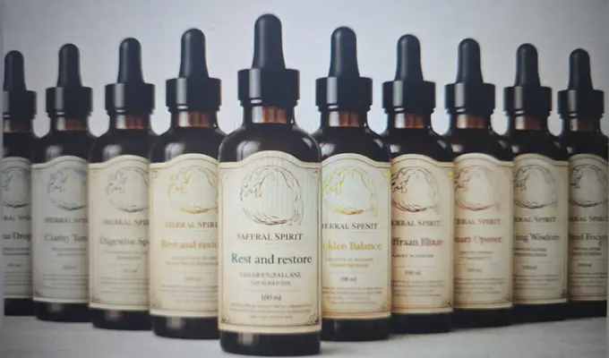 Herbal apothecary promo main menu